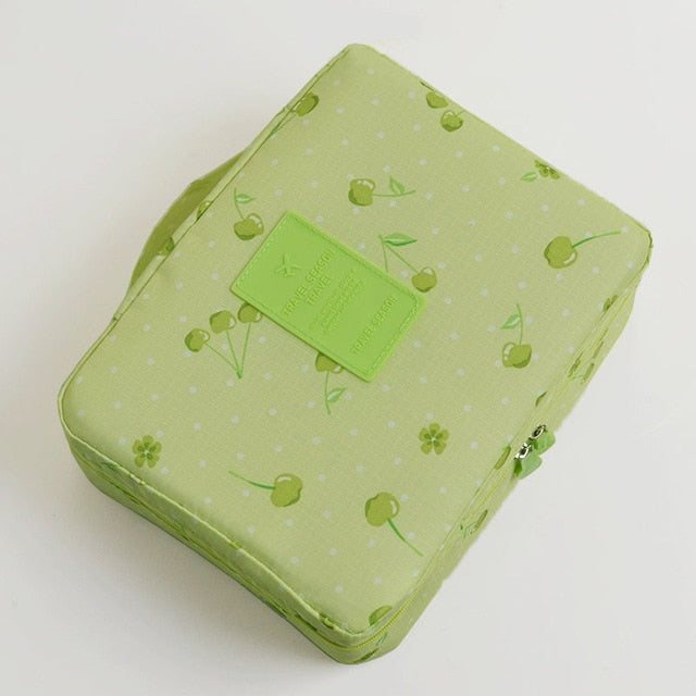 Compact Waterdichte Make-Up Reistas – 1+1 GRATIS Mini Cosmetica Tas