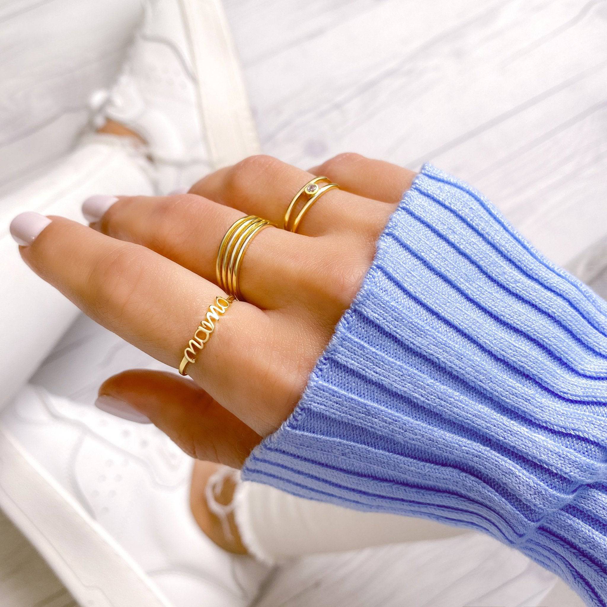 Stijlvolle Mama Ring - Emma