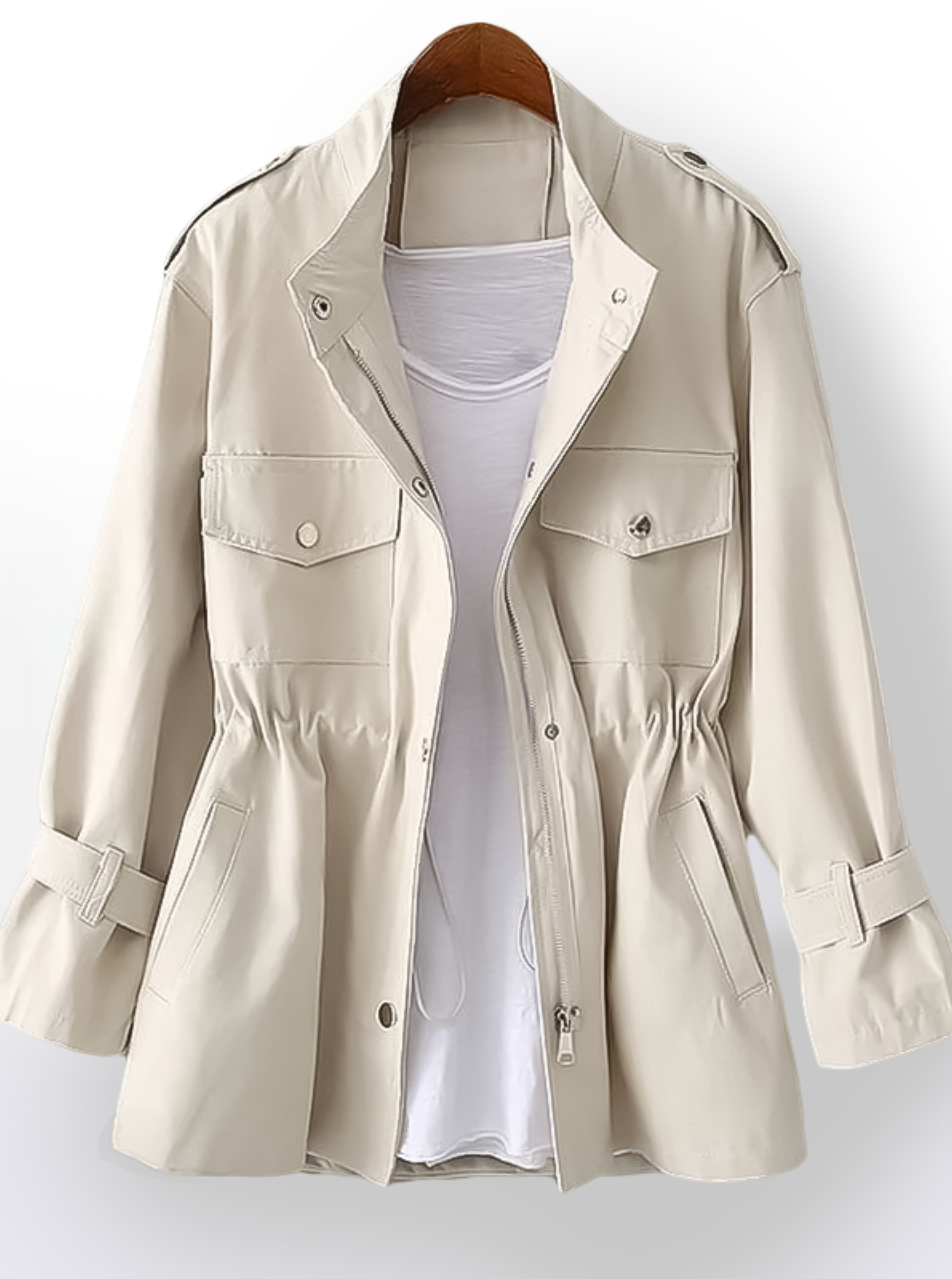 Dames Cargo Trenchcoat voor de herfst – Patricia