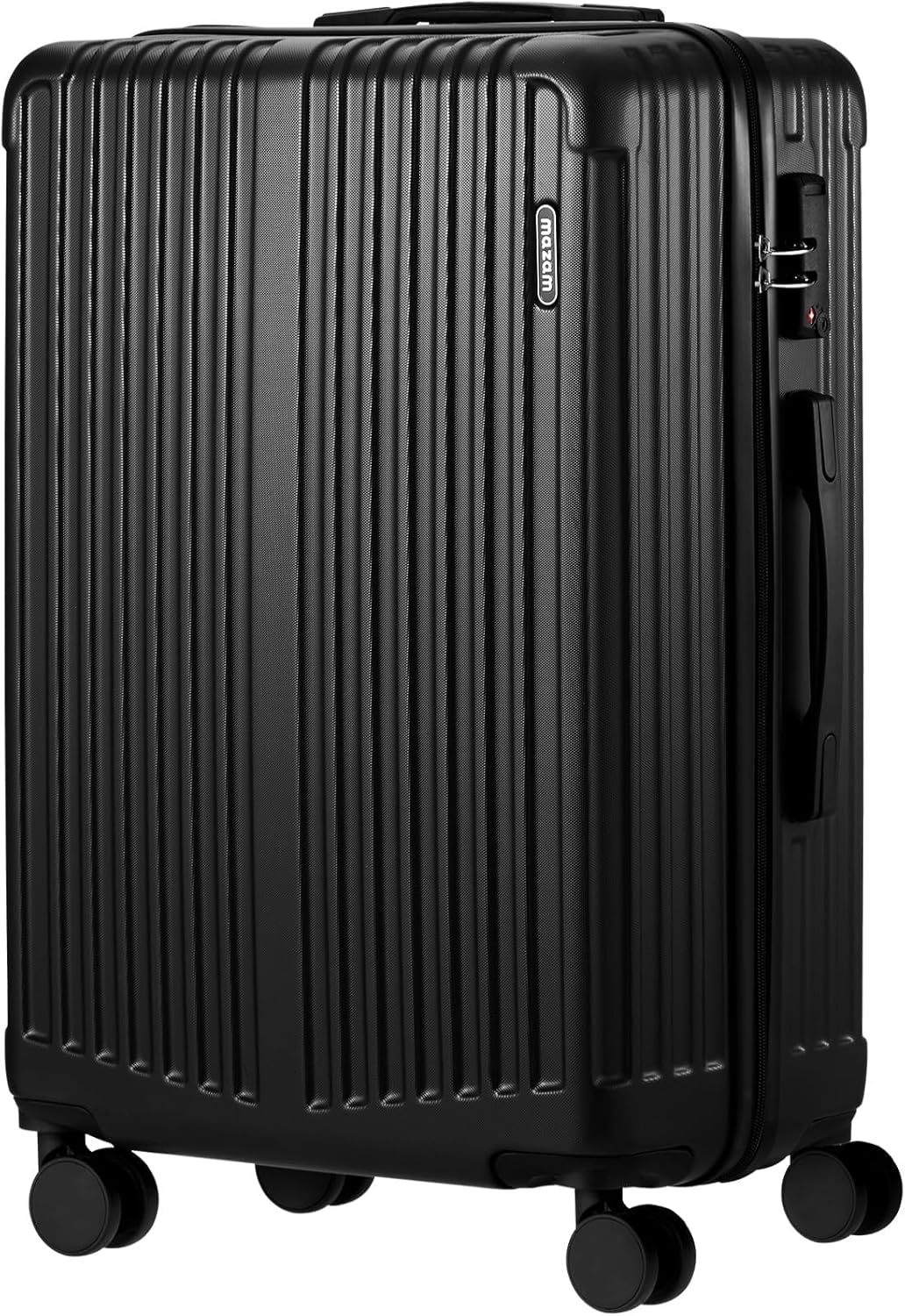 Grote Hard-Shell Koffer met 360° Wielen en TSA-slot – Zwart