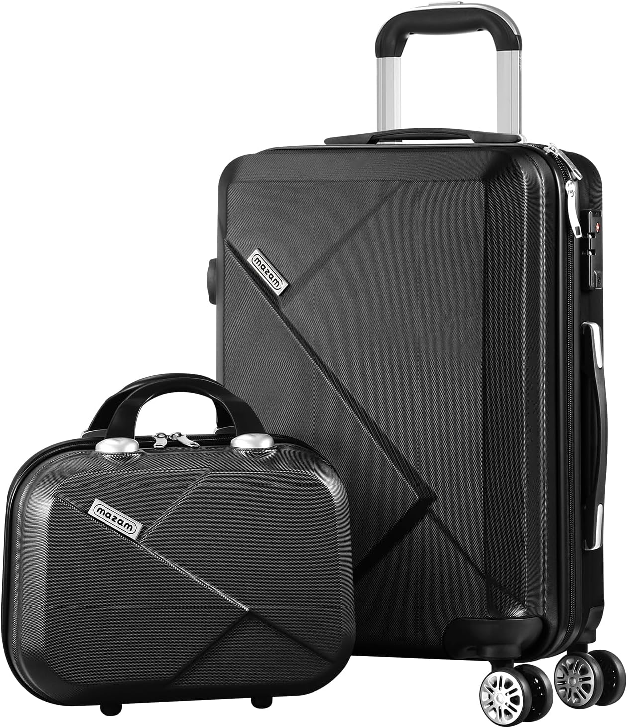3-delige Hard-Shell Spinner Kofferset met TSA-slot en Georganiseerde Binnenkant