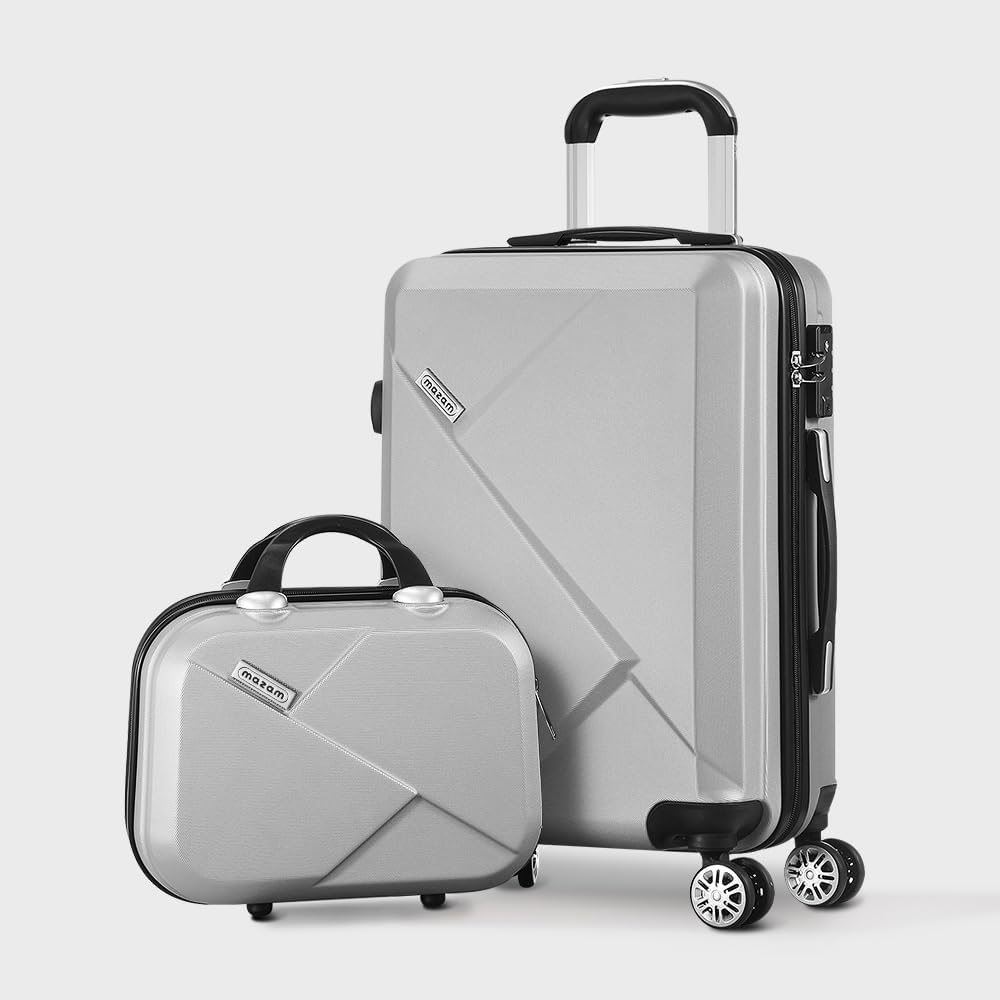 3-delige Hard-Shell Spinner Kofferset met TSA-slot en Georganiseerde Binnenkant