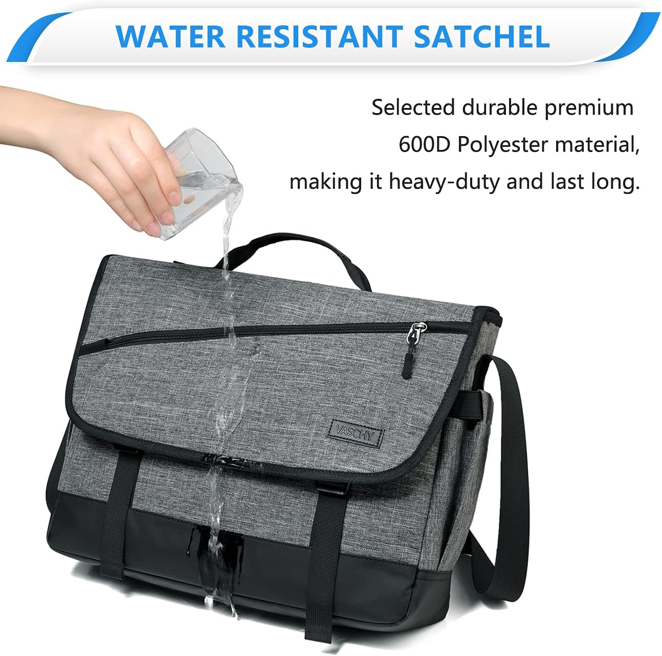 Waterdichte Laptoptas met Verstelbare Schouderband – WorkMate Serie