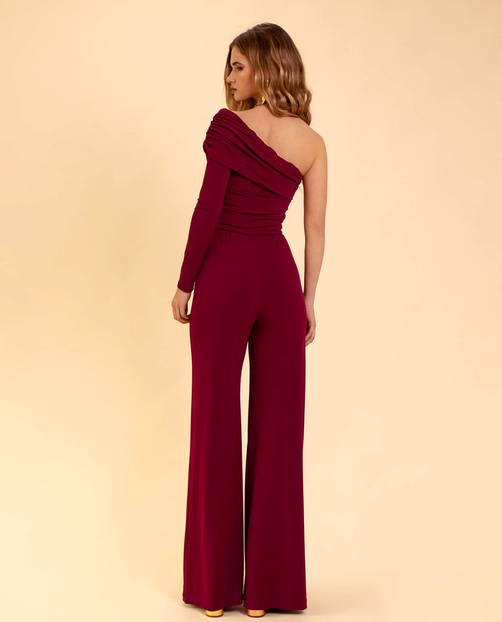 Dames Jumpsuit met Eén Schouder – Alessia