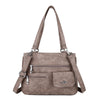 Multi-vakken Dames Schouder- en Crossbody Handtas – FlexiCarry