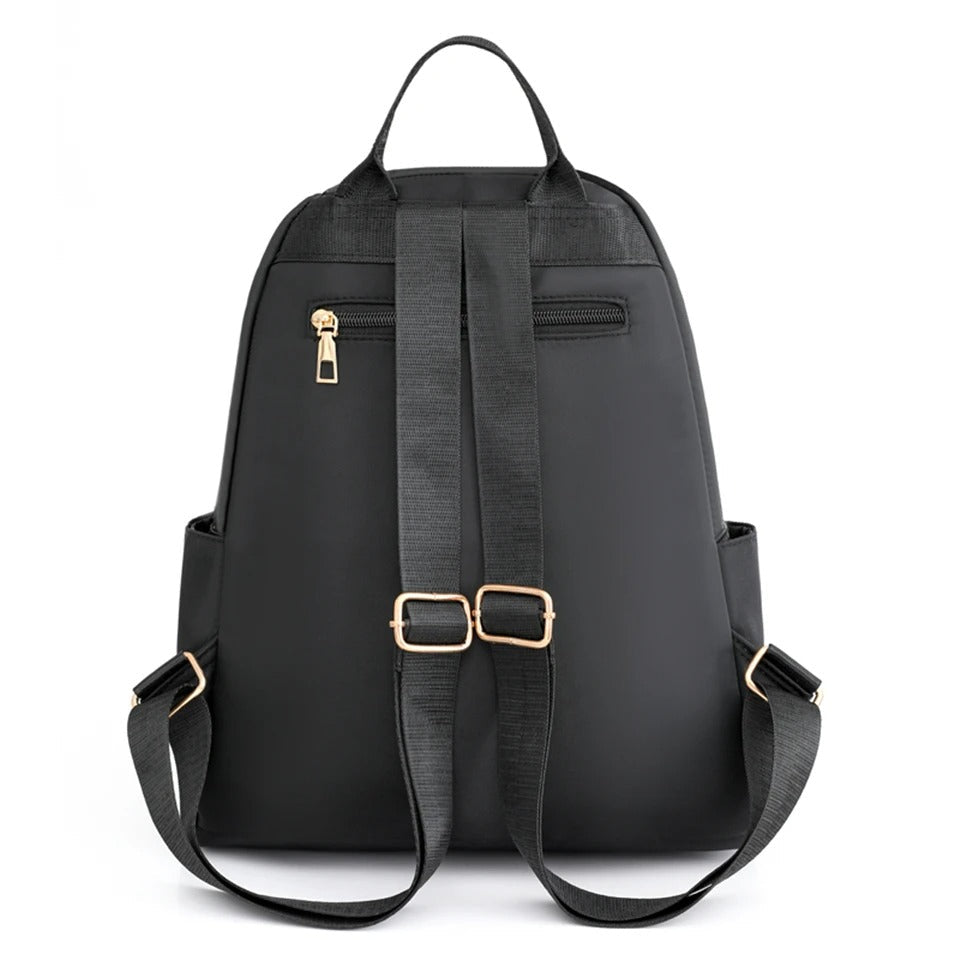 Lichtgewicht Waterdichte Nylon Rugzak voor Dames – Reizen & School