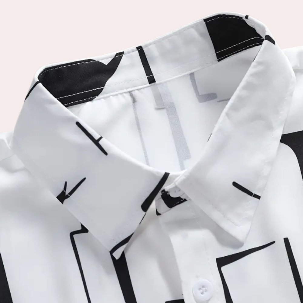 Klassiek Overhemd met Knoopsluiting voor Heren - Hugo