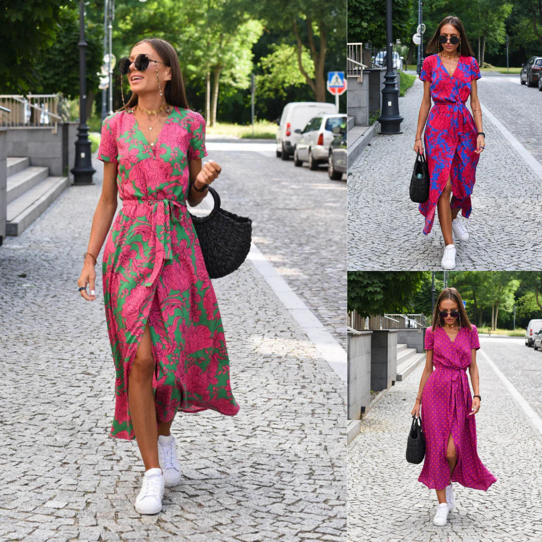 Elegant Midi Jurk | Veelzijdig en Comfortabel