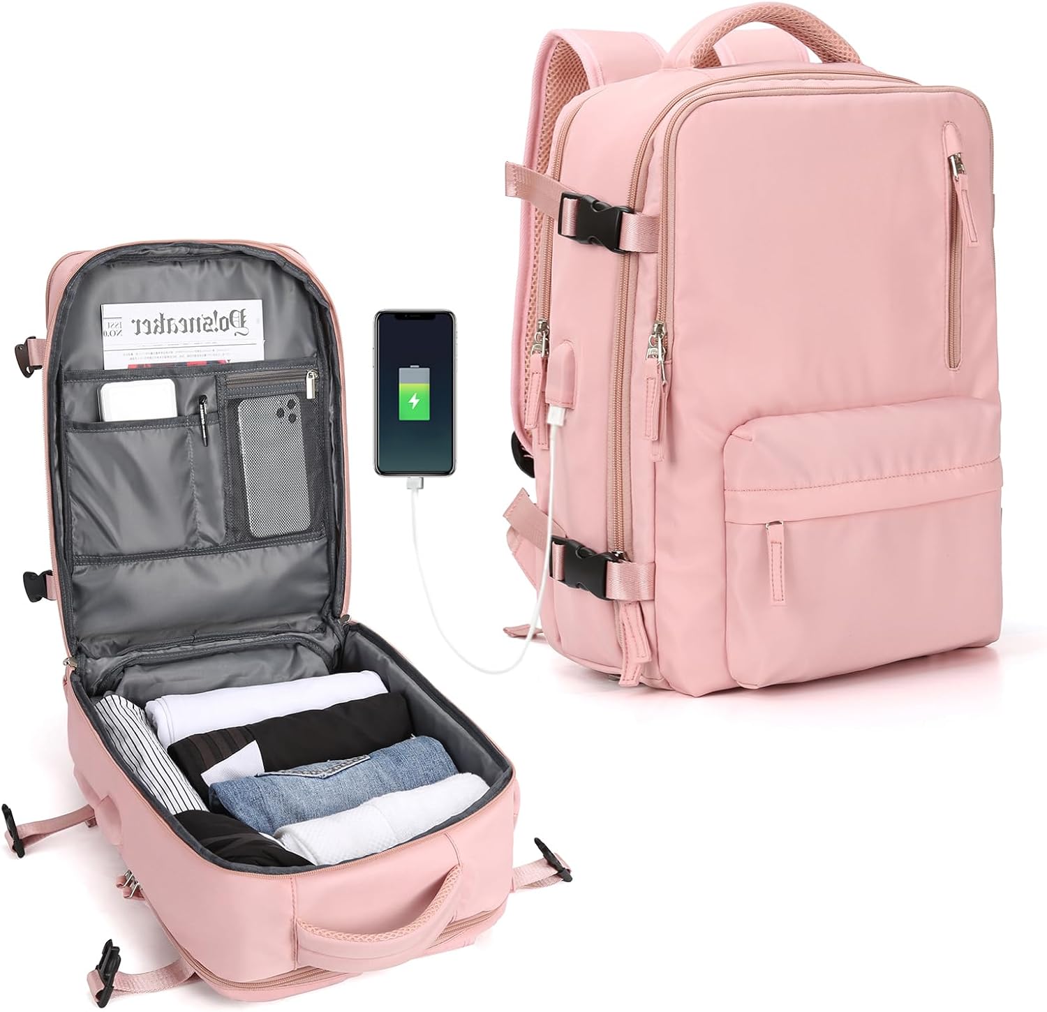 Multi-Vak Laptoptas met Verstelbare Schouderband