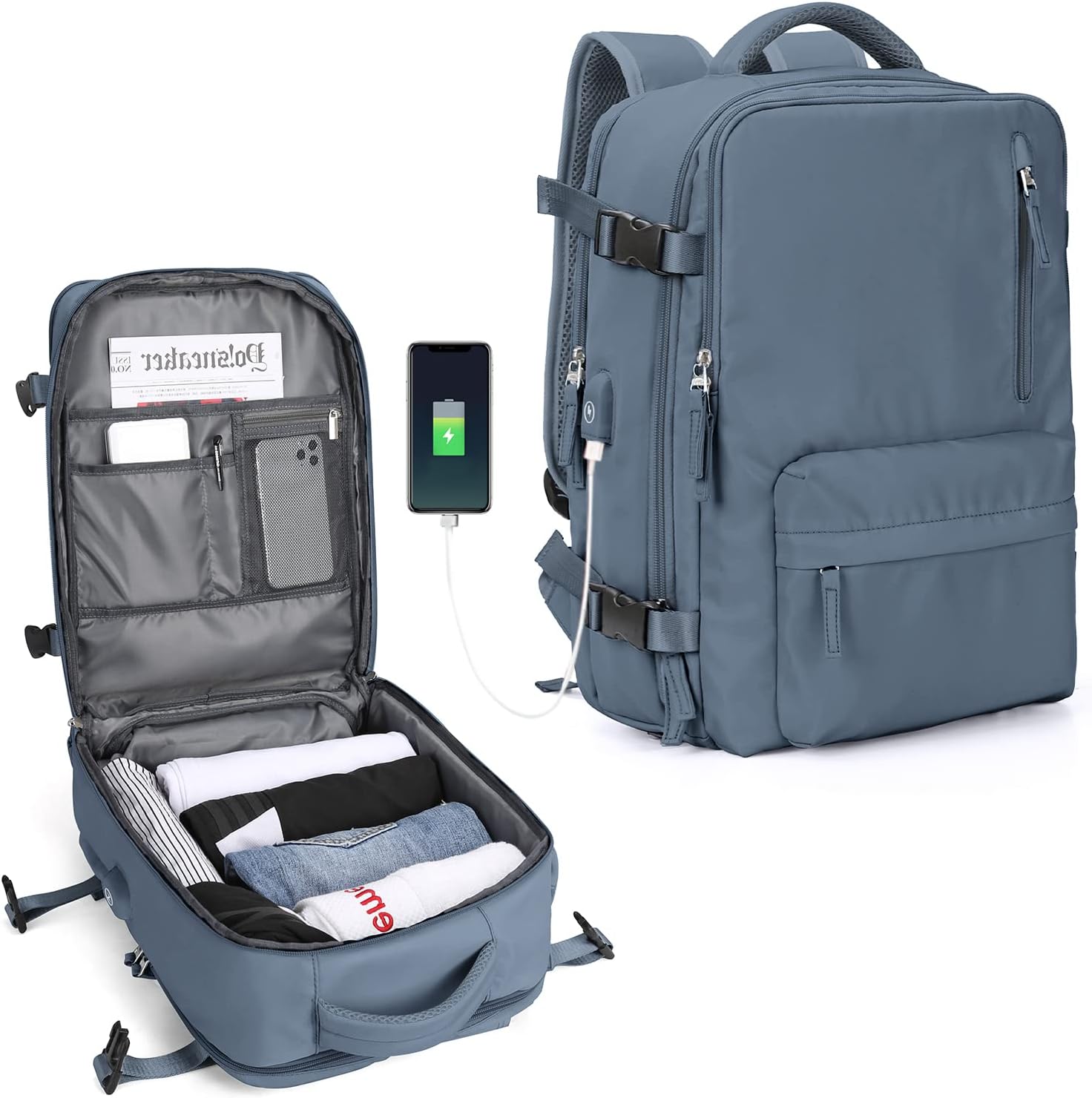Multi-Vak Laptoptas met Verstelbare Schouderband