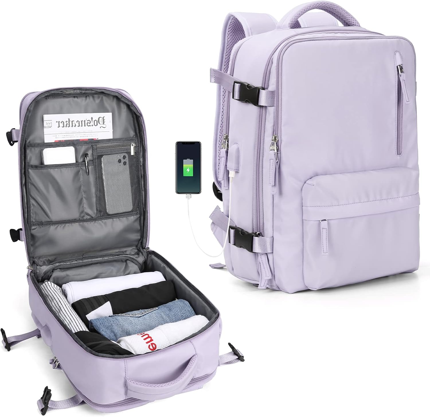 Multi-Vak Laptoptas met Verstelbare Schouderband