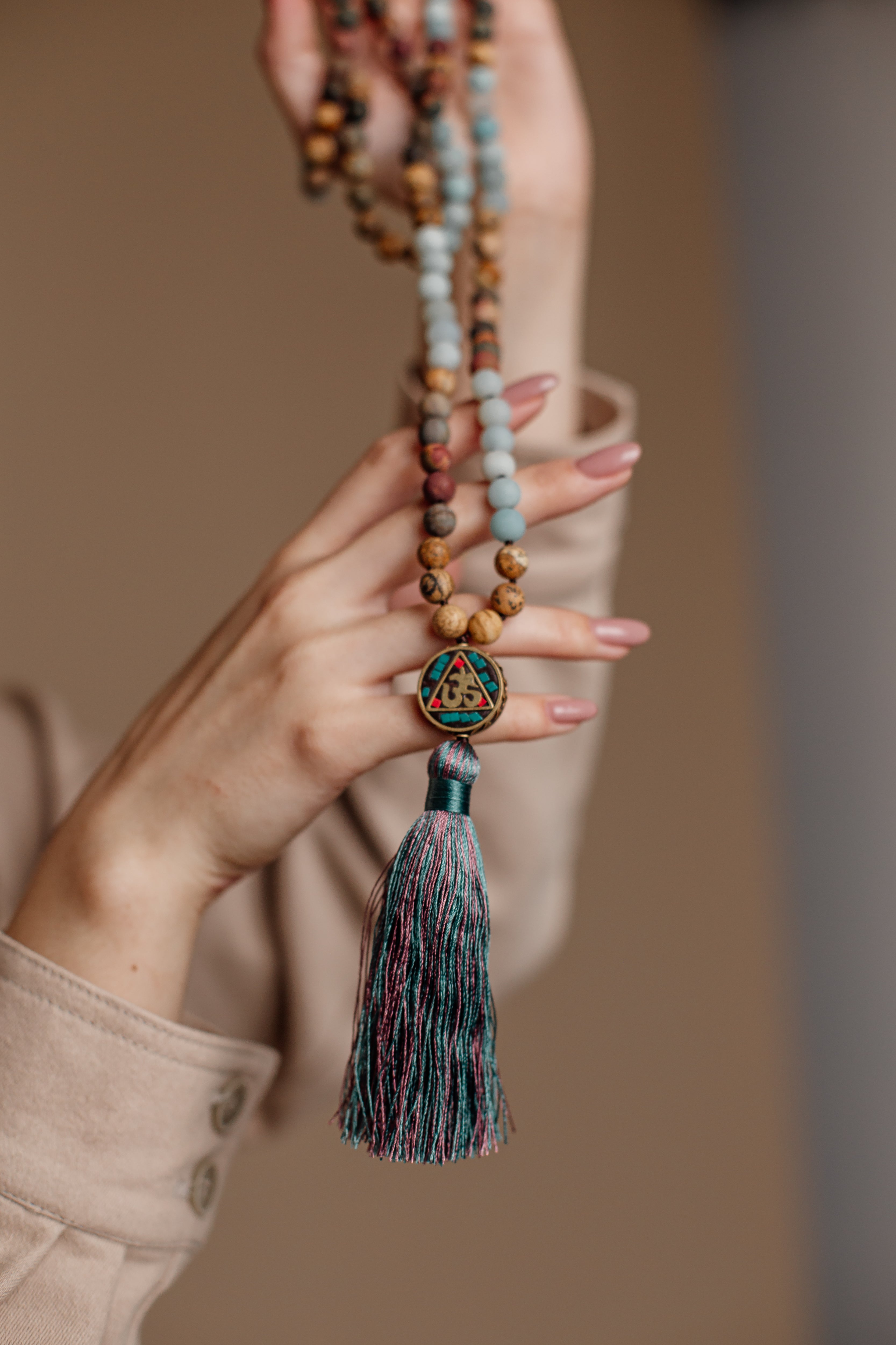 Aum Mala Kralenketting - Anaya