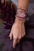 Gouden Rozenkwarts Armband - Amoria