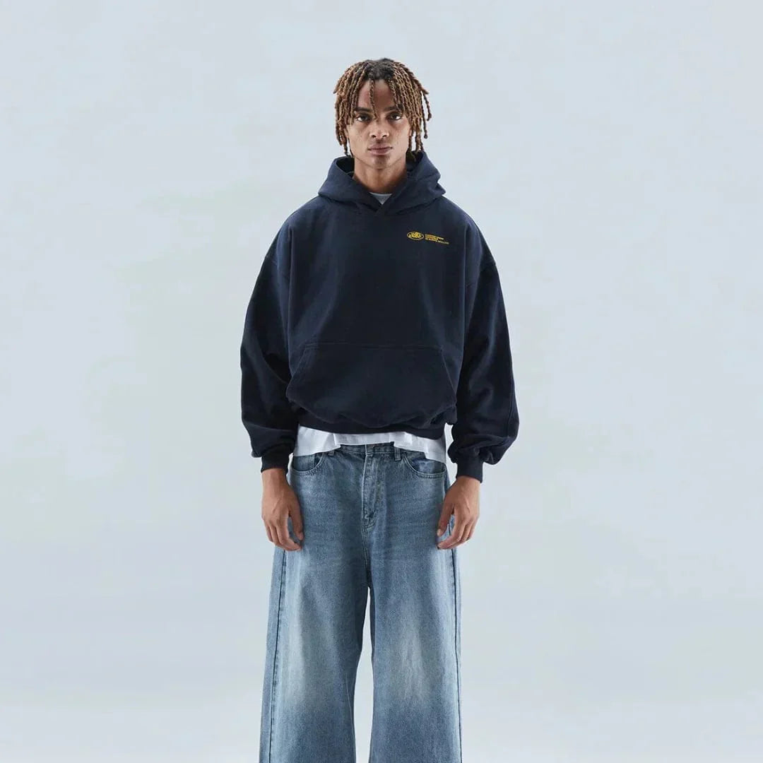 Warme Herfsthoodie met Rugprint – Love