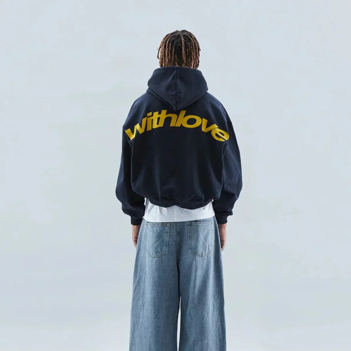 Warme Herfsthoodie met Rugprint – Love