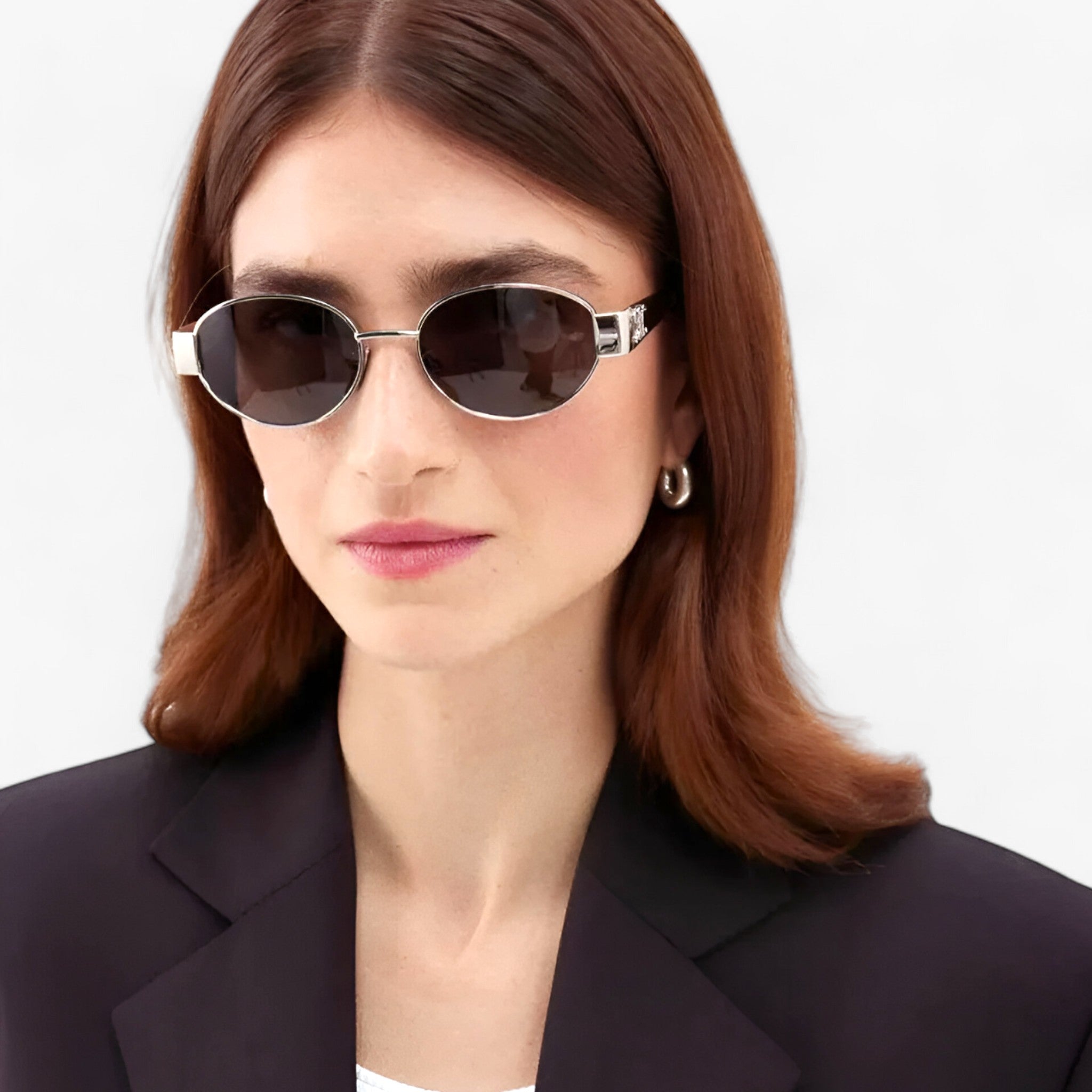 Dames zonnebril met UV-bescherming & stijlvolle acetaatrand – Narella