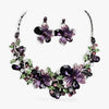Bruidssieradenset met Emaille Bloemen - Fleur