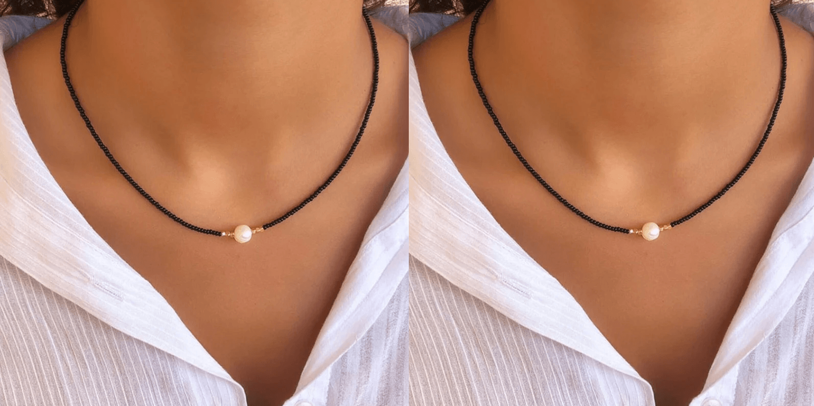 Verfijnde Parelketting (1+1 Gratis) - LuxeParel