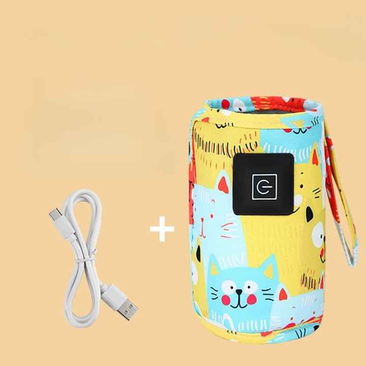 Slimme en Draagbare Flessenverwarmer - MilkWarmer Go