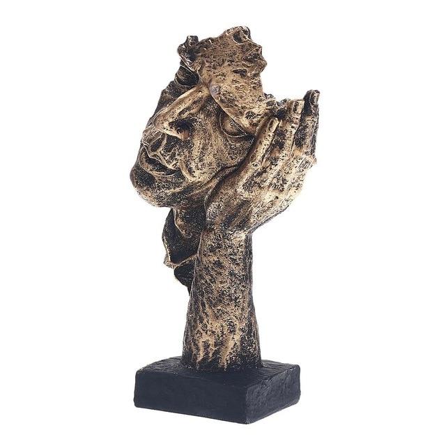 Abstract Gouden Sculptuur – Soren