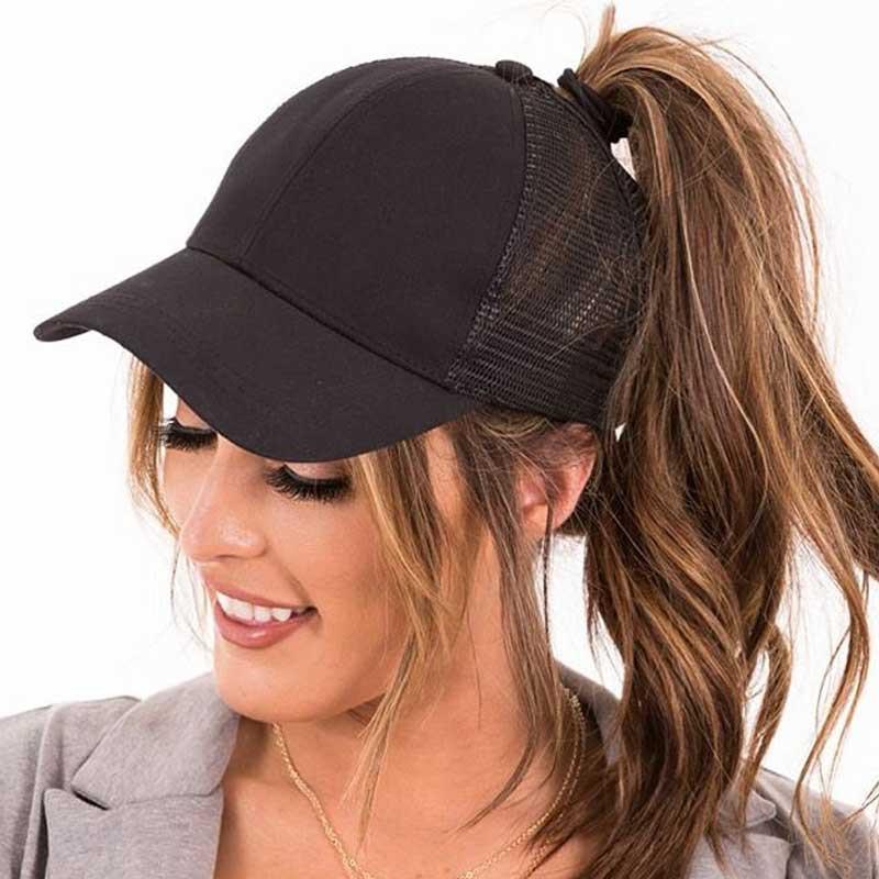 Ponytail Cap met Extra Opening – SkyShield
