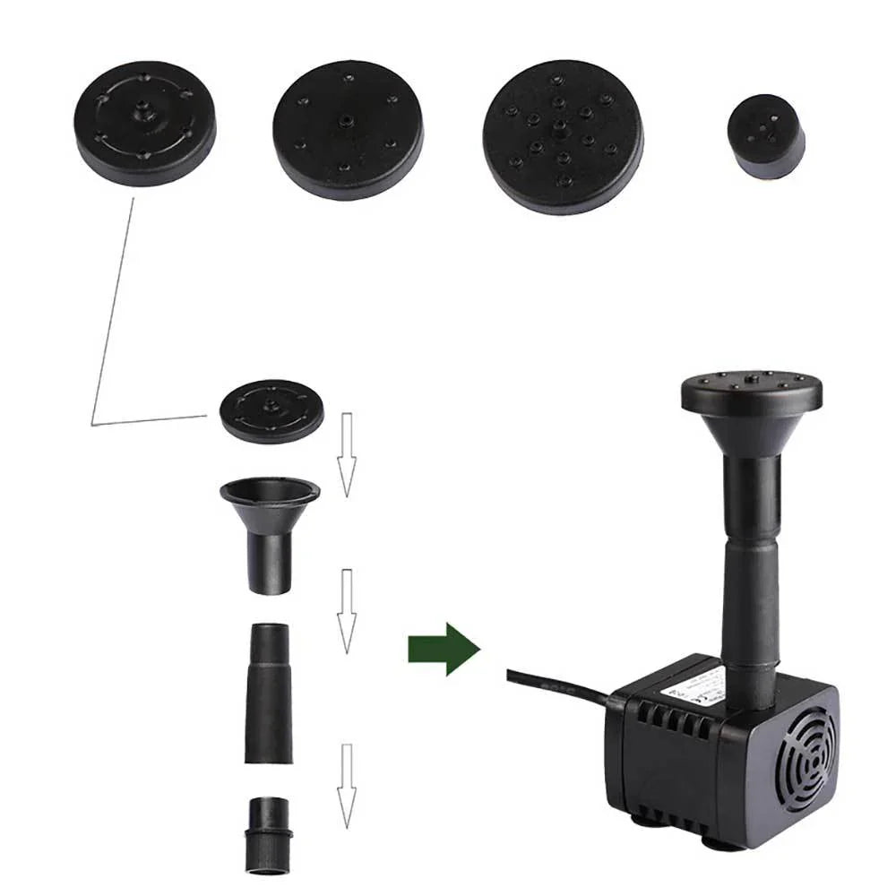 Zonnefontein voor Vijver & Vogelbad – Solaflow