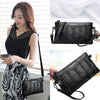 PU Leren Dames Crossbody Clutch met Ruime Interieur