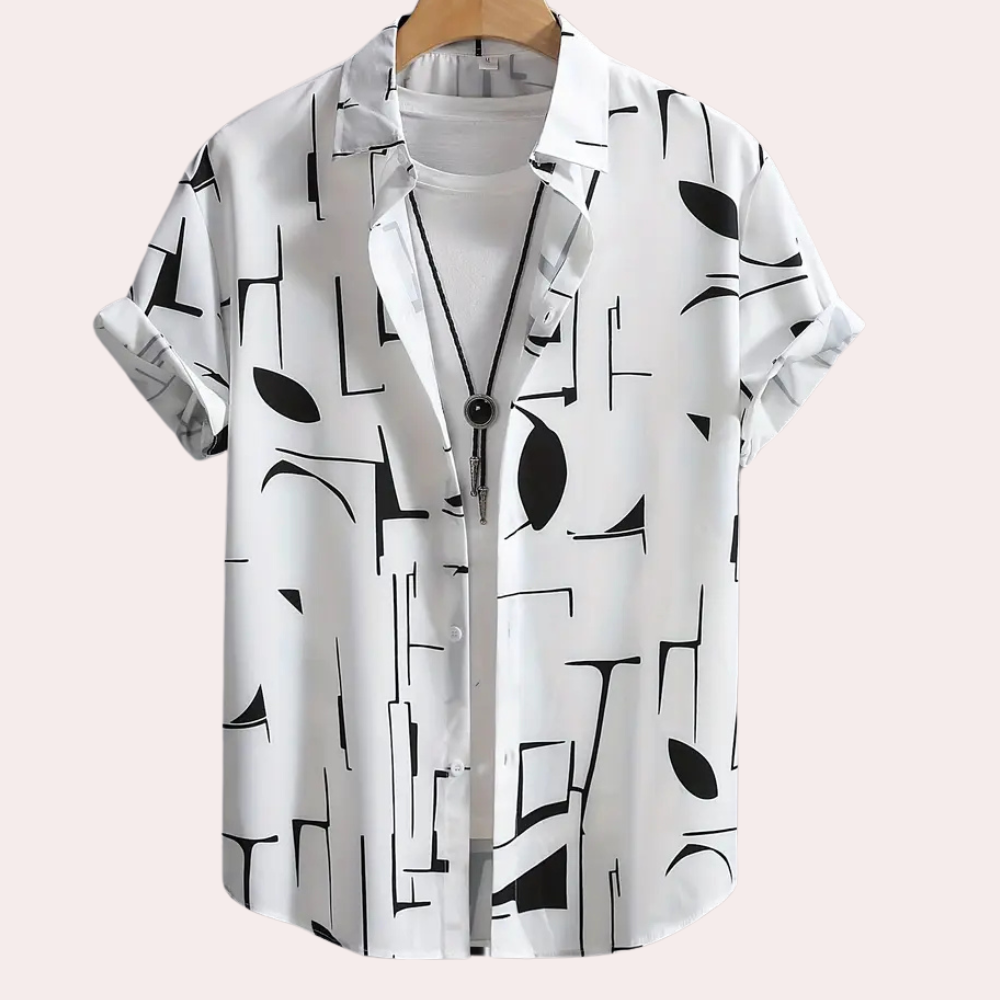 Klassiek Overhemd met Knoopsluiting voor Heren - Hugo