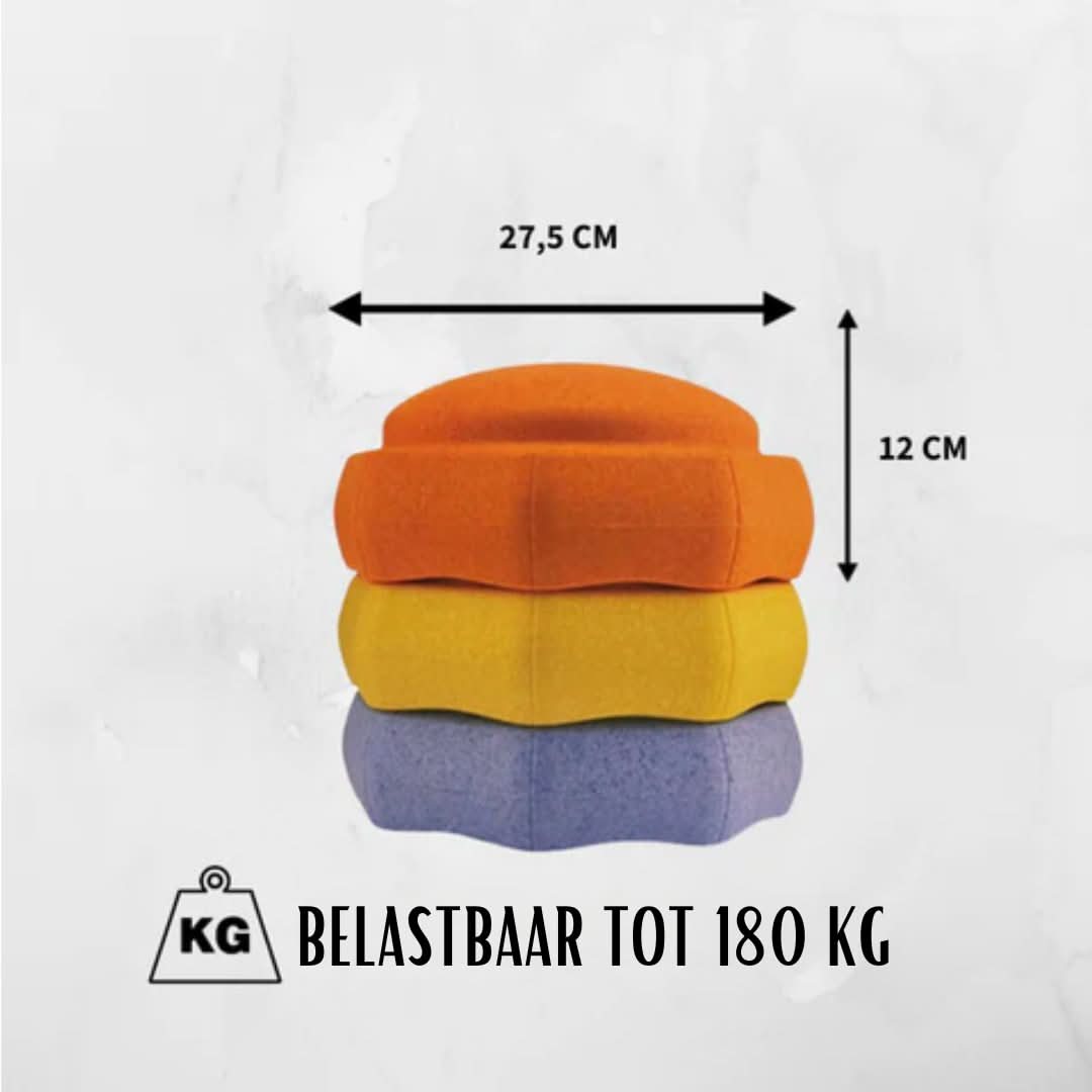 Stapelbare Stapstenen voor Creatief Spel en Balans - StepJoy