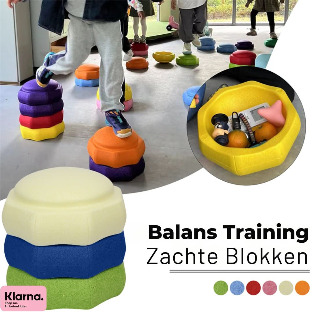 Stapelbare Stapstenen voor Creatief Spel en Balans - StepJoy