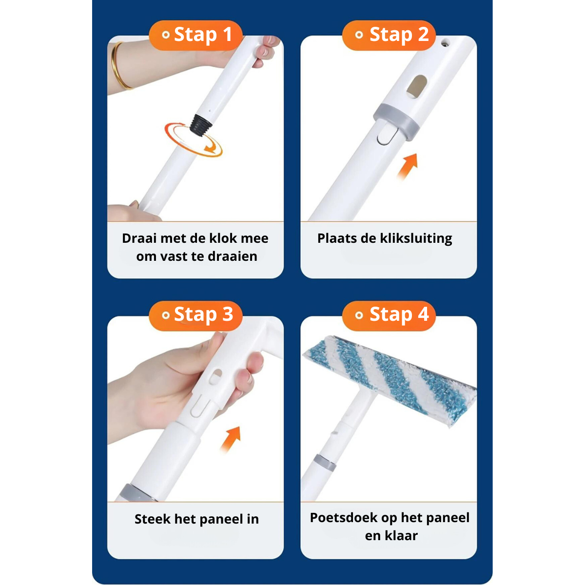 Functionele 3-in-1 Ramenwisser - ClearView