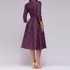 Retro Jurk met Bloemenprint – Florina