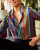 Gestreepte Damesblouse met Knopen – Sofia