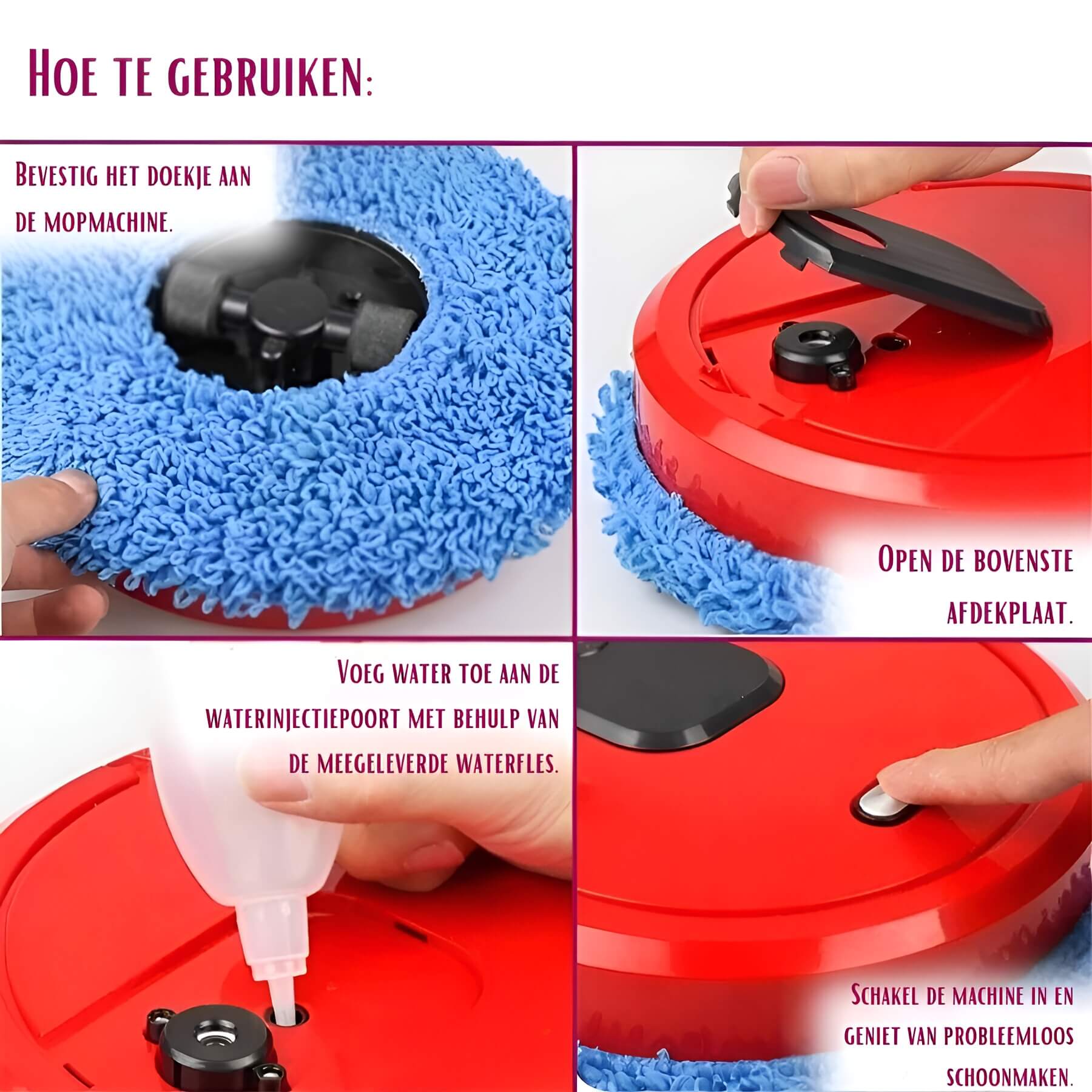 Robot Dweil voor Thuisgebruik - CleanBot