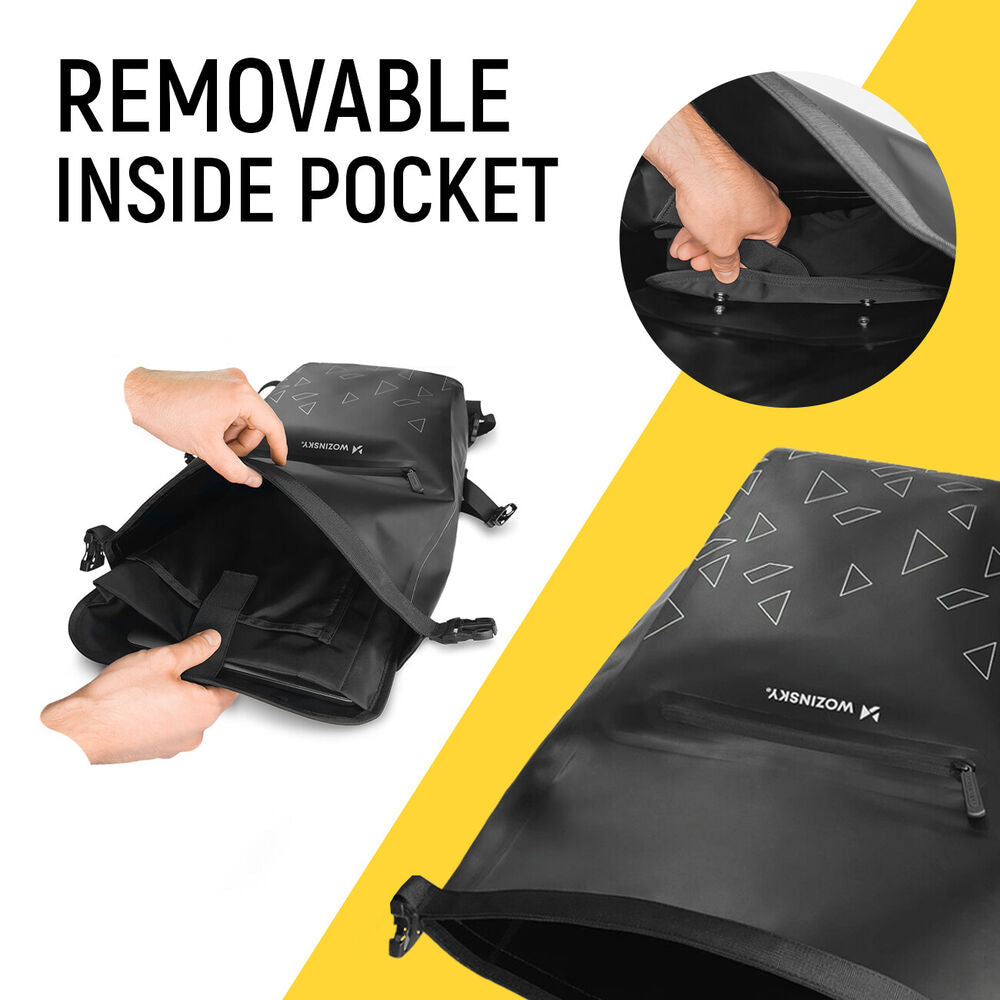 3-in-1 Fietstas voor Bagagedrager - Max