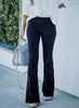 Flared Damesbroek met Stretch – Noelle