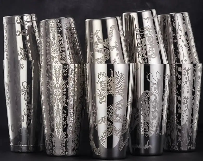 Cocktailshaker Gegraveerd – Mixaro