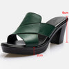 Modieuze Plateau Sandalen met Blokhak - Valeria