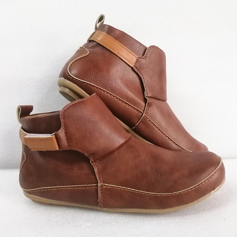 Comfortabele Dames Enkellaarzen - ErgoFit