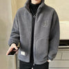 Heren Fleece Jack met Hoge Kraag – Milan