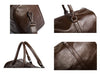 Grote Capaciteit Leren Reistas – Lichtgewicht & Duurzame Handbagage