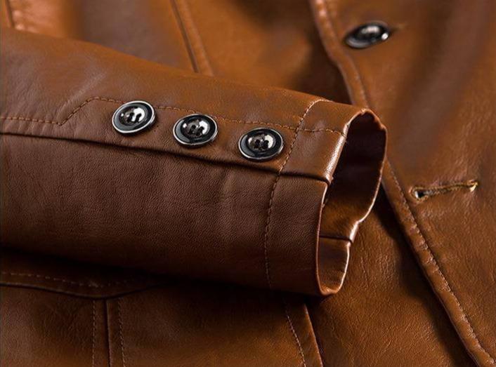 Heren Leren Blazer – Leonardo