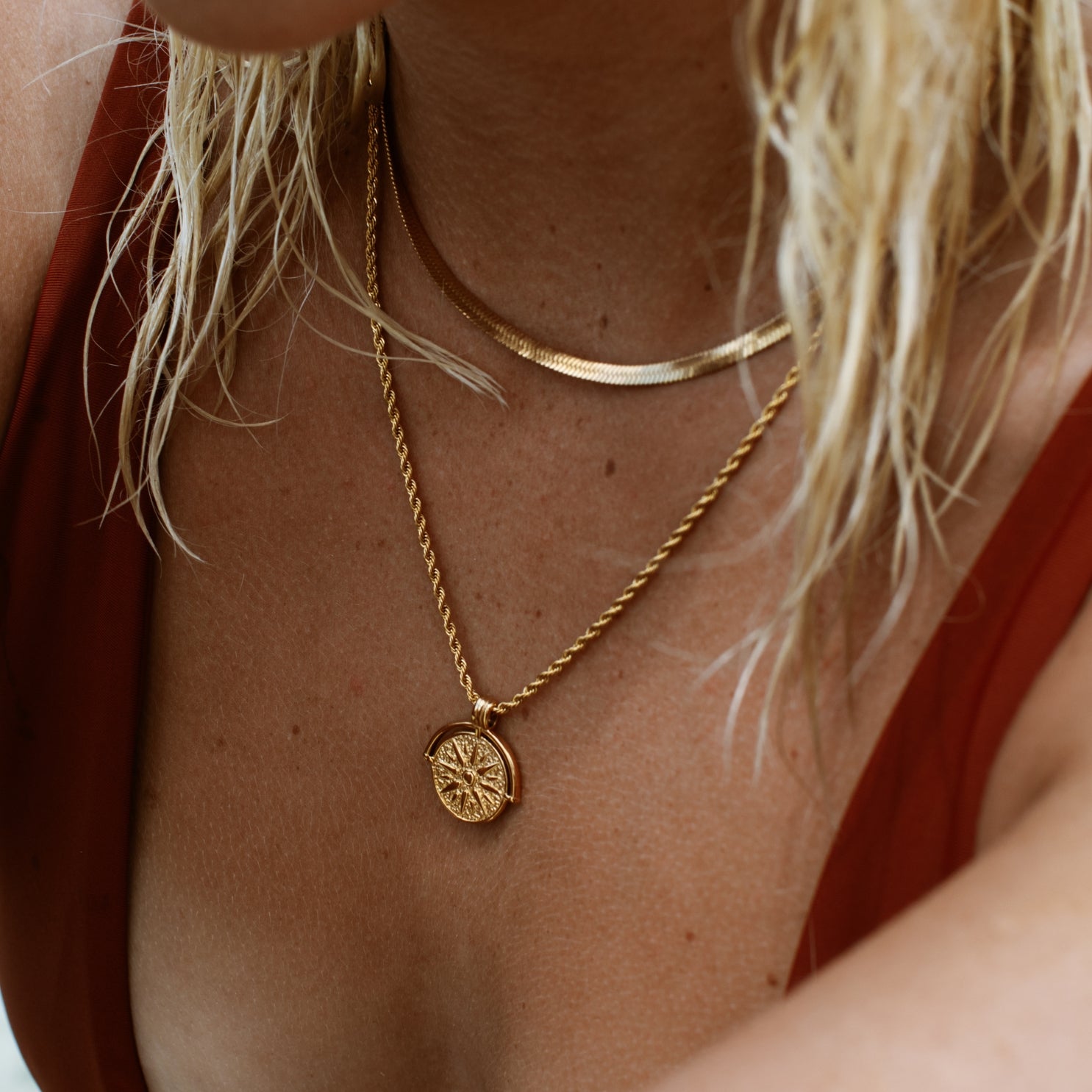 Stijlvollle Zonhanger Ketting - Aurora