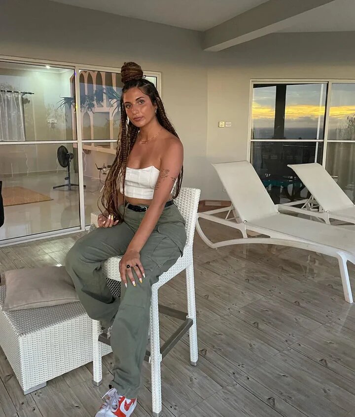 Trendy Dames Cargo Jeans - Nova