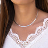 Luxe Platte Halsketting - Elvira