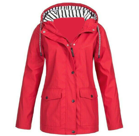 Water- en winddichte damesjas voor de herfst en winter – Leona