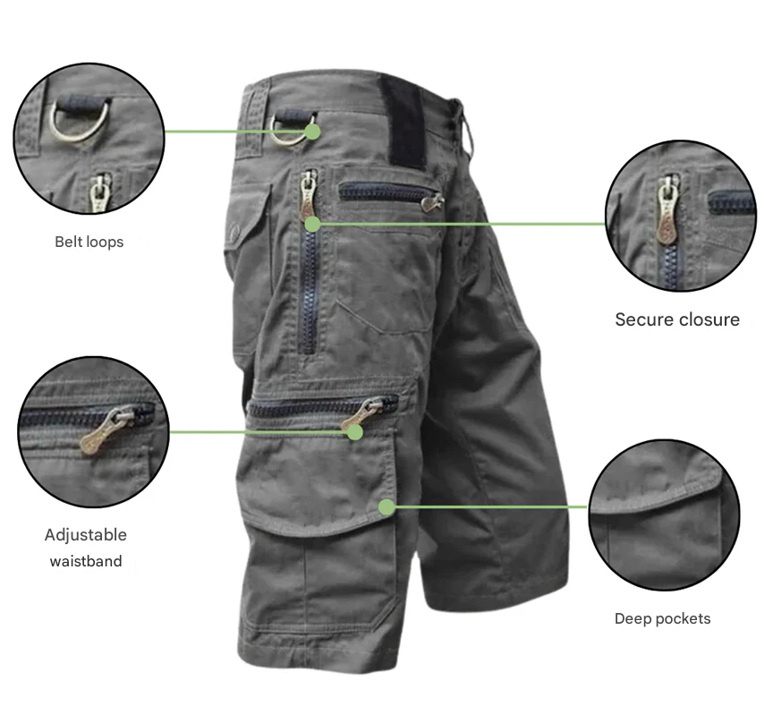 Heren Cargo Shorts - TrailTrek