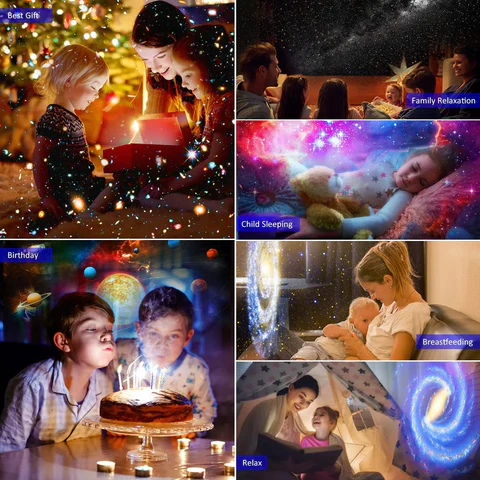 13-in-1 Galaxy Nachtlamp & Projector – Orion