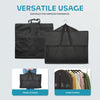 Heavy-Duty Reis Kledingzak met Helder Venster & Accessoires Vakken – 1+1 GRATIS