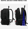 60L Waterdichte Laptoprugzak met USB Poort & Schoenvak